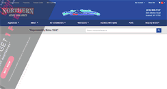 Desktop Screenshot of northernhomeappliance.com